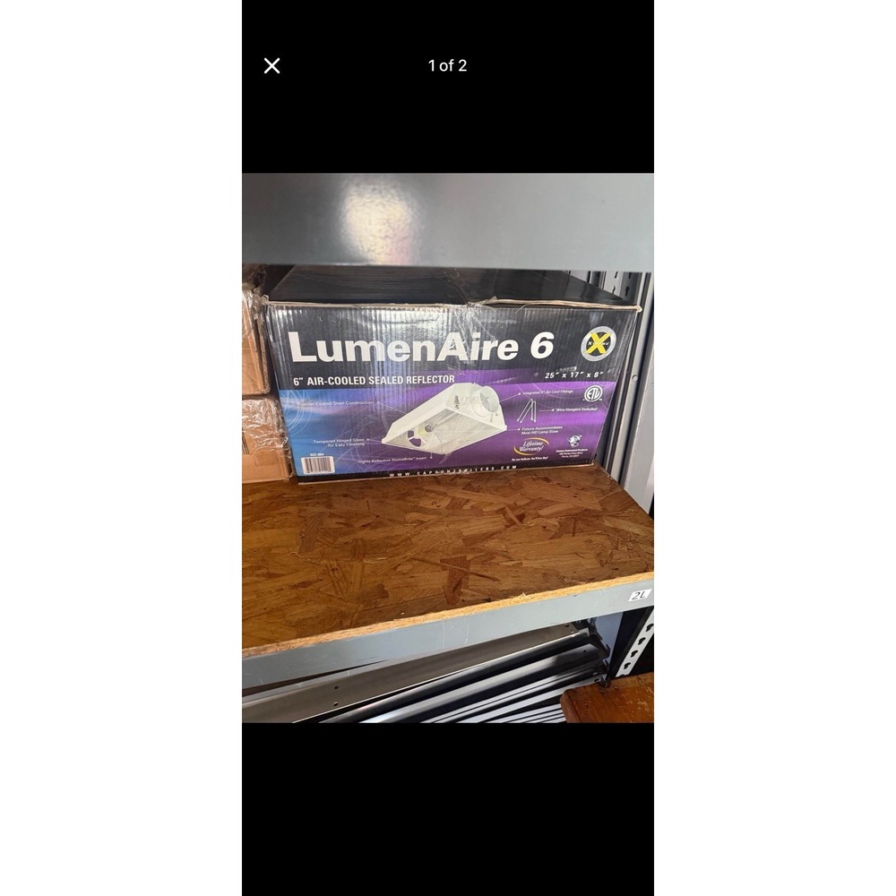 LumenAire 6" Air-Cooled Sealed Reflector